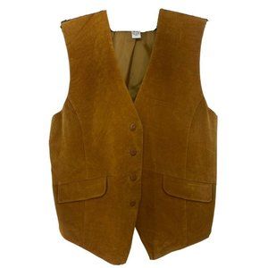 Adrian Jordan Brown Suede Vest 18/20 Genuine